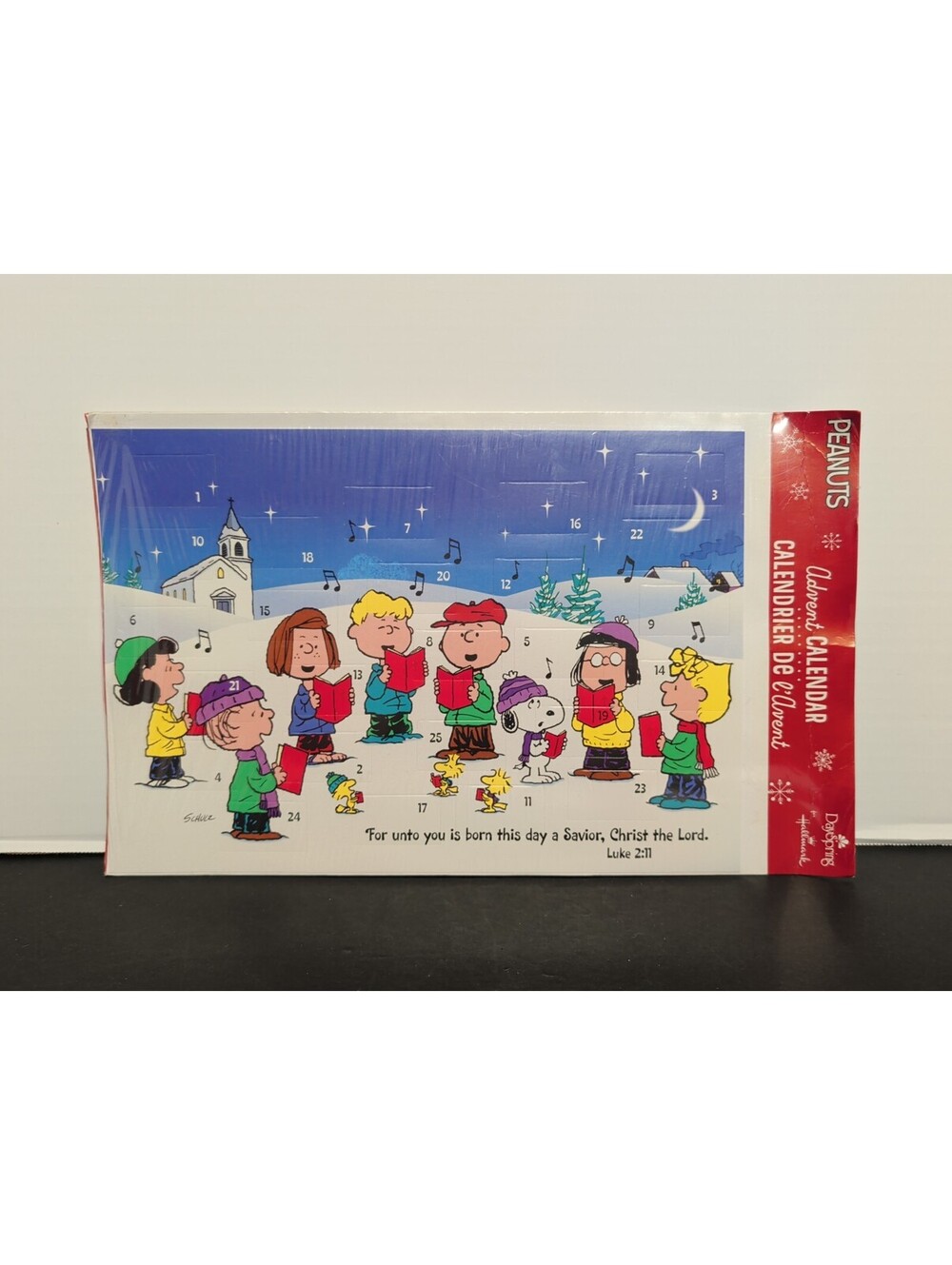 DaySpring Peanuts "A Charlie Brown Christmas" Advent Calendar - Luke 2:11 BNS